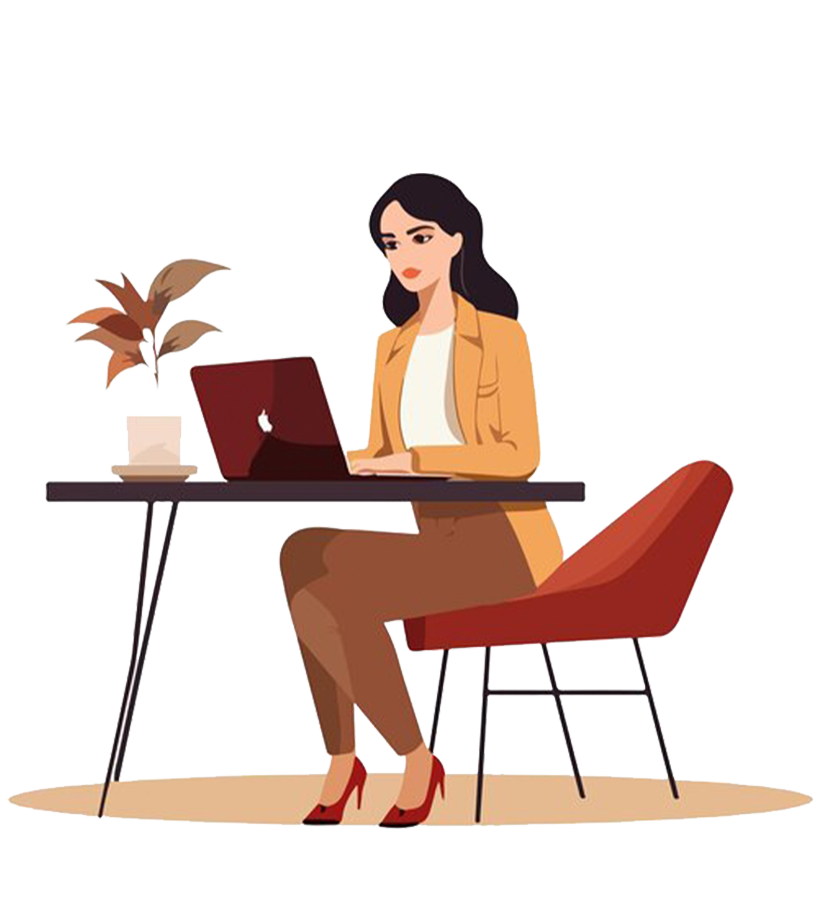 Man working from home